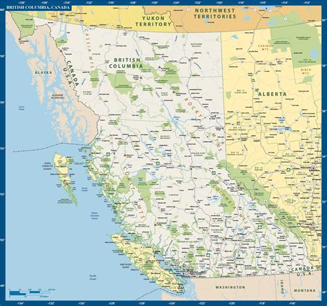 towns in bc